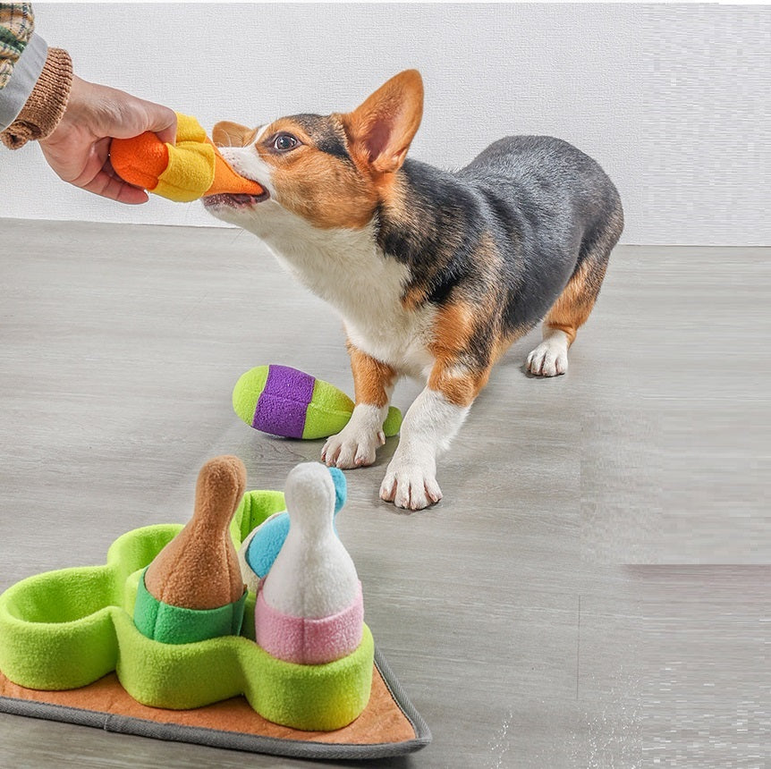 Pet Puzzle Bowling Toy - Happy Tails Shop