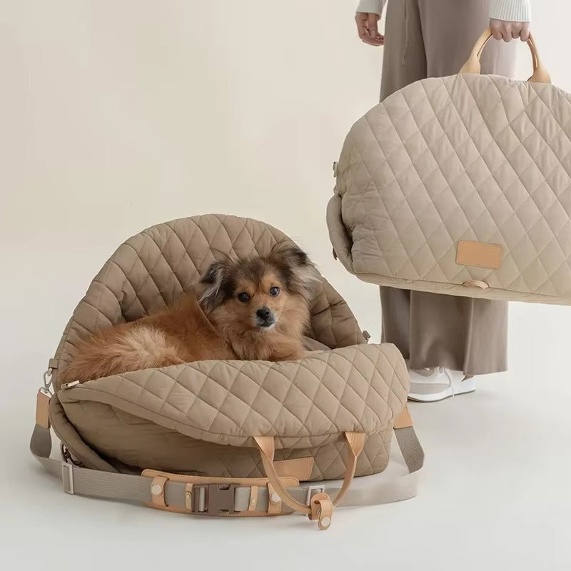 Quilted Pet Adventure Bag