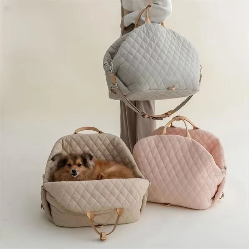 Quilted Pet Adventure Bag